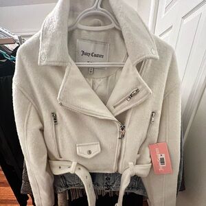 Juicy Couture Cream Teddy Jacket